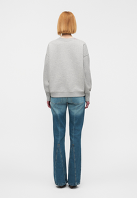 Oscar Pmo Flowing Heart Sweater - Gris Chine Clair