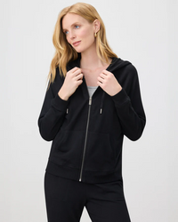 Supersoft Zip Up Hoodie - Black