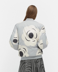 Blossa Tumma Padded Coat - Grey/Off White/Dark Grey