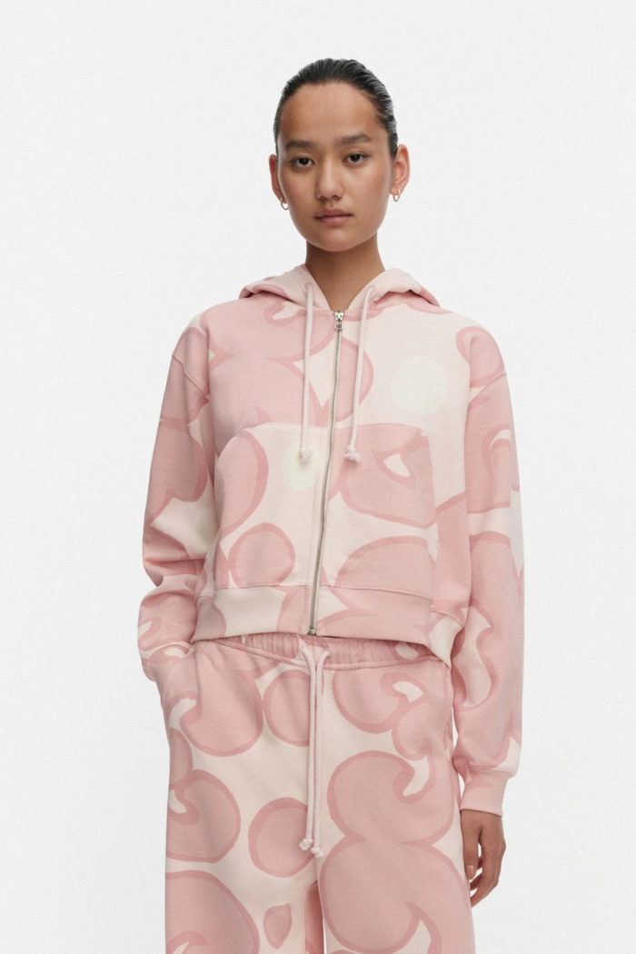 Joggi Keidas Kioski Hoodie - Light Pink/Off White
