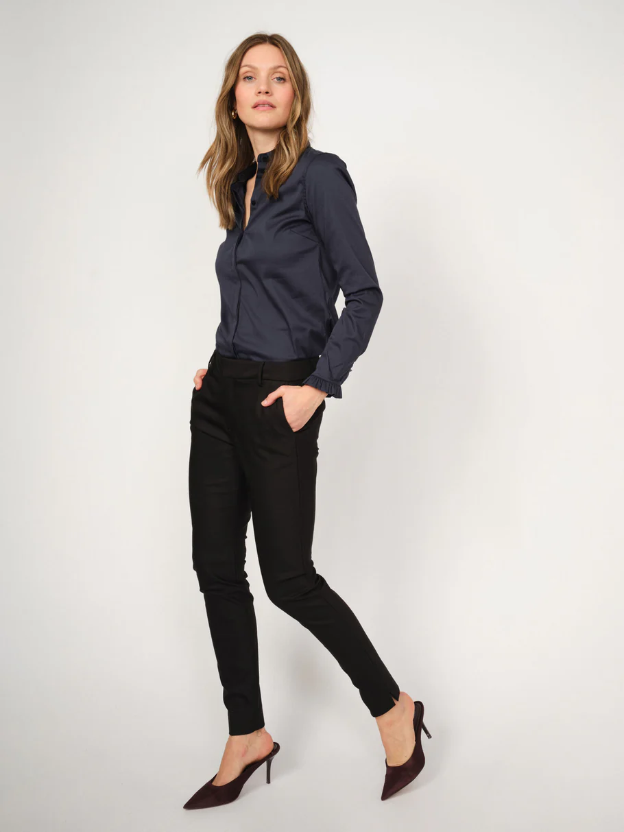 Mattie Flip Shirt - Night Blue