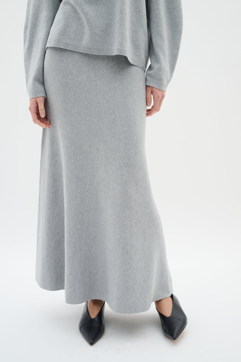 Kaylla Skirt - Granite Melange