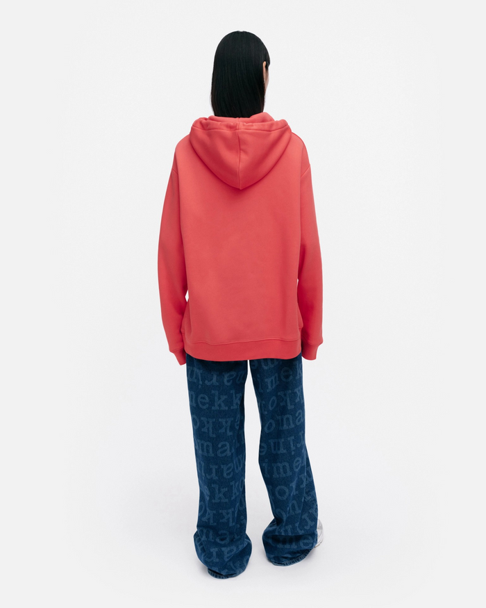 Runoja Unikko Placement Kioski Hoodie - Red