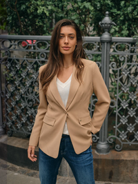 Leonora Miley Blazer - Tannin