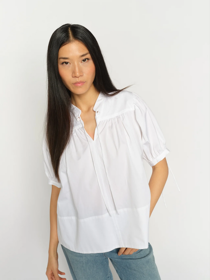 Tarima Cotton Blouse - White