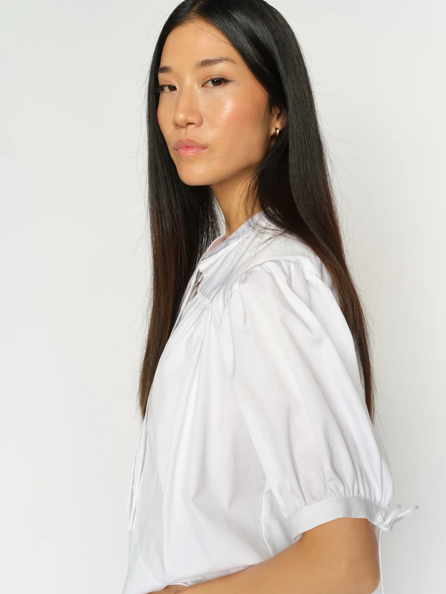 Tarima Cotton Blouse - White