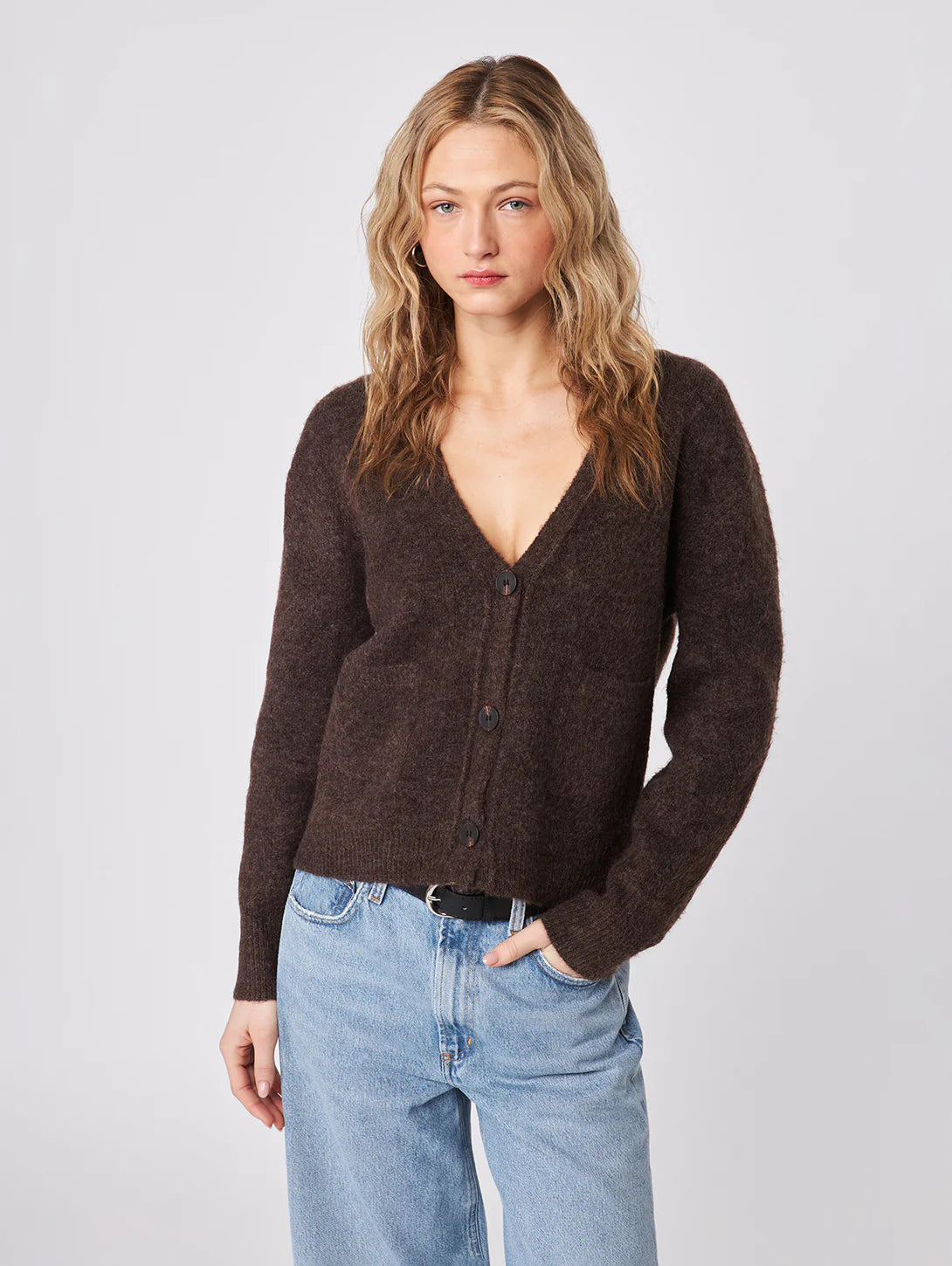 Braxton Cardigan - Chocolate
