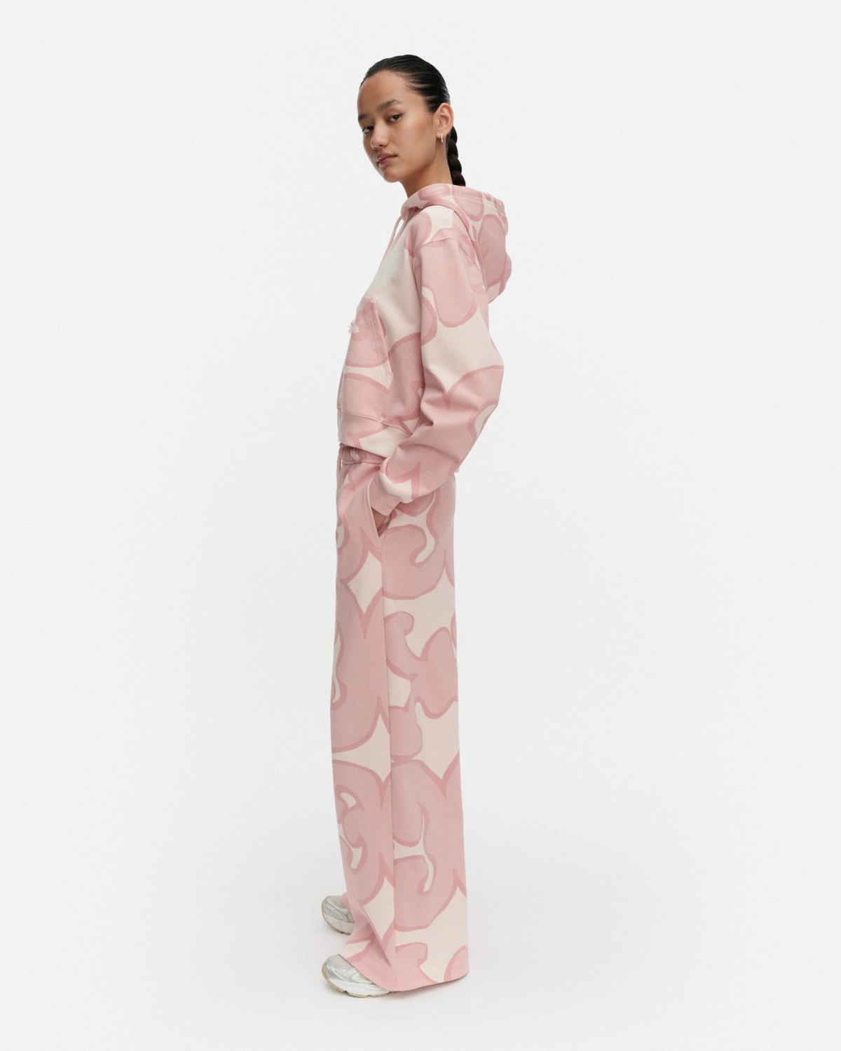 Joggi Keidas Kioski Hoodie - Light Pink/Off White