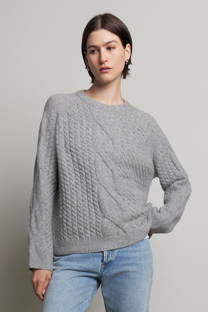 Wilshire Sweater - Light Heather Grey