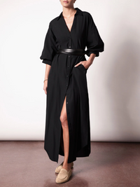Kate Maxi Dress - Black Onyx