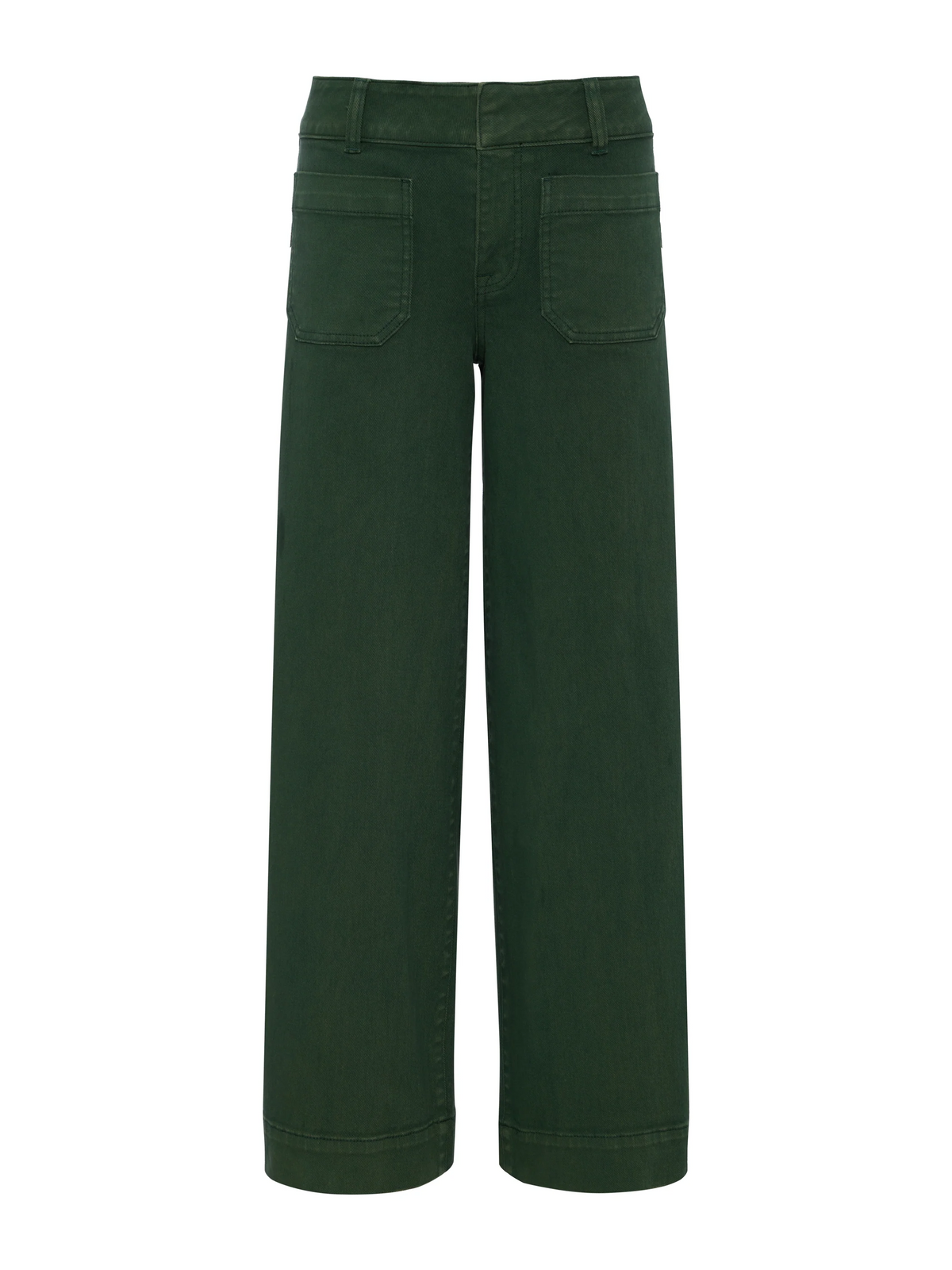 Chelsea Wide Leg - Washed Forest