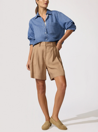 Pia Denim Shirt - Atlantic Wash