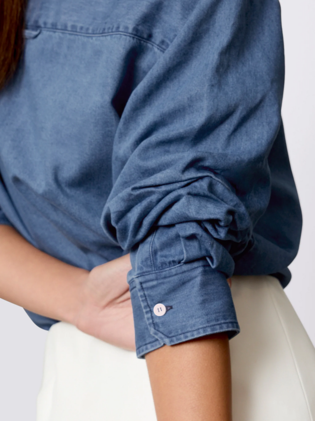 Pia Denim Shirt - Atlantic Wash