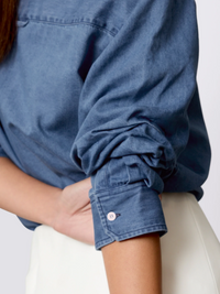 Pia Denim Shirt - Atlantic Wash