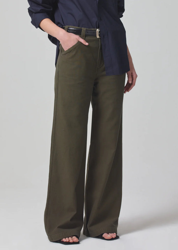 Paloma Utility Trouser - Tea Leaf