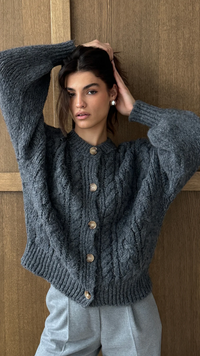 Evie Cardigan - Anthracite