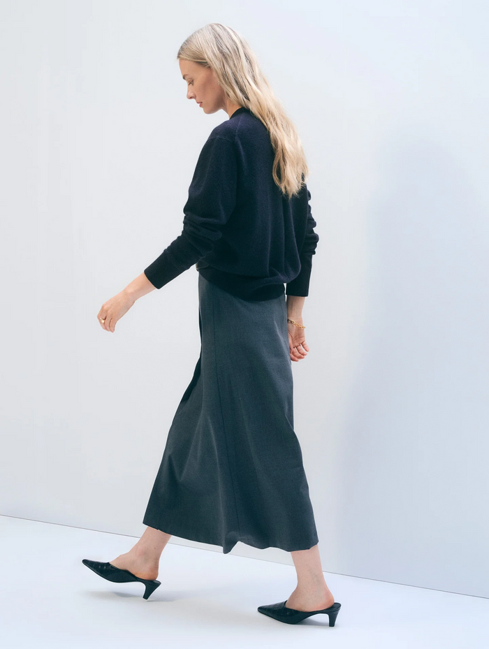 Cashmere Crew - Deep Navy