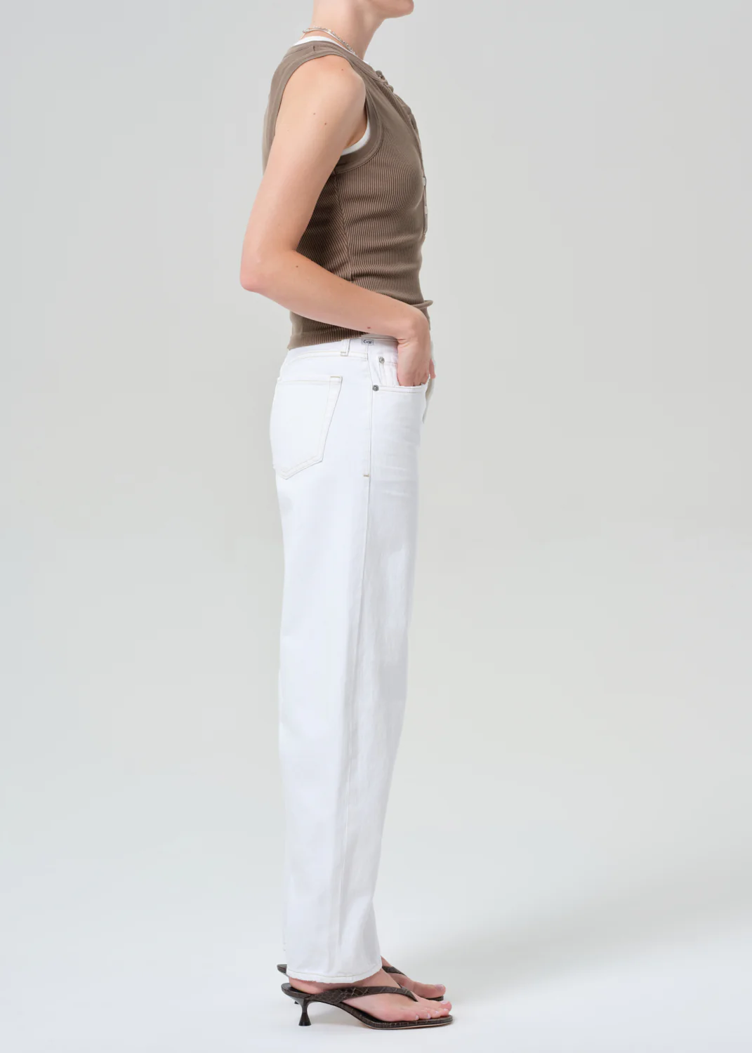 Miro Relaxed Jean - Soft White