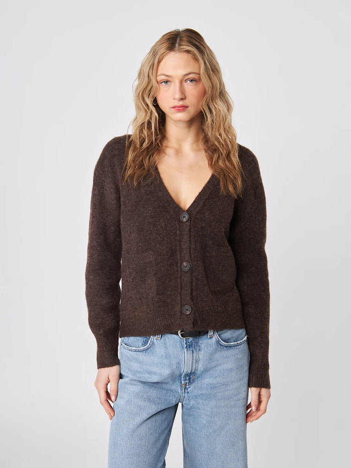 Braxton Cardigan - Chocolate
