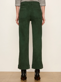 Chelsea Wide Leg - Washed Forest