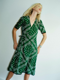 Reforme Silk Dress - Meadow