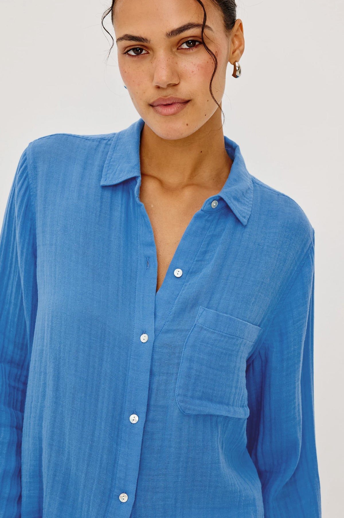 Ellis Shirt - French Blue