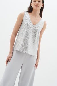 Barbara Top - Silver