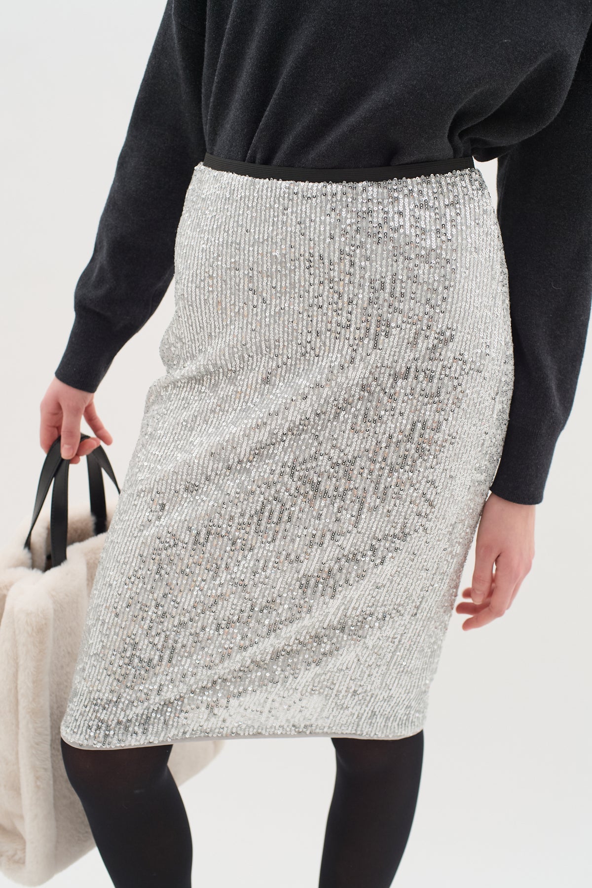 Barbara Skirt - Silver