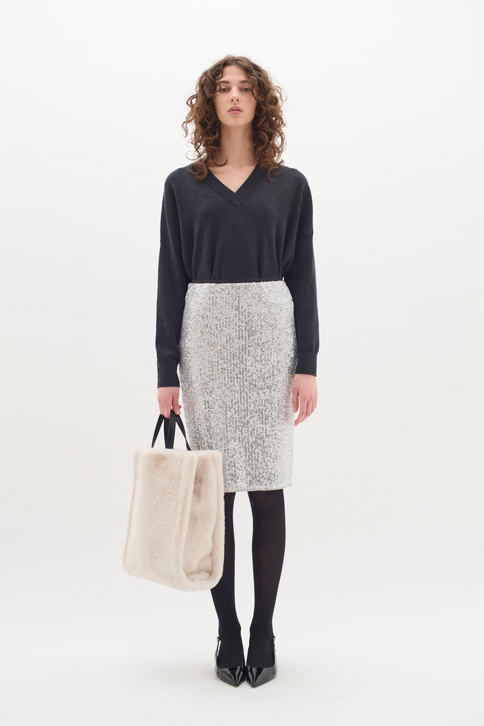 Barbara Skirt - Silver