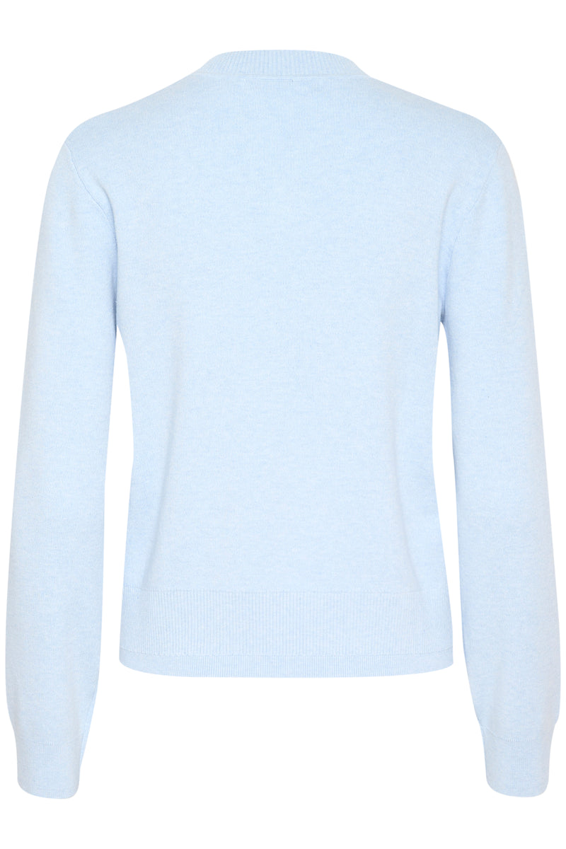 Wallis V-Neck Pullover - Windsurfer Melange