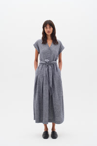 Rimone Dress - Marine Blue Melange