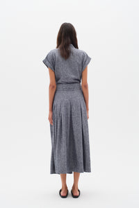 Rimone Dress - Marine Blue Melange