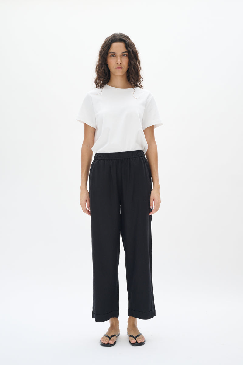 Rimone Driza Culotte Pants - Black