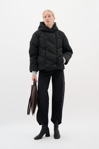 Yaz Short Coat - Black