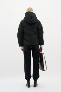 Yaz Short Coat - Black