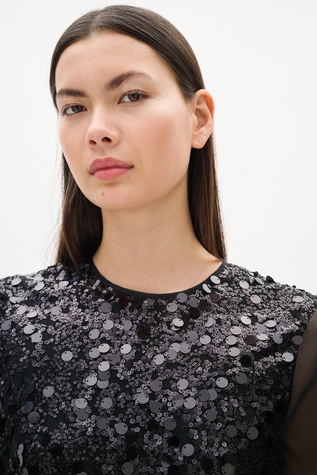 Davina Short Dress - Black