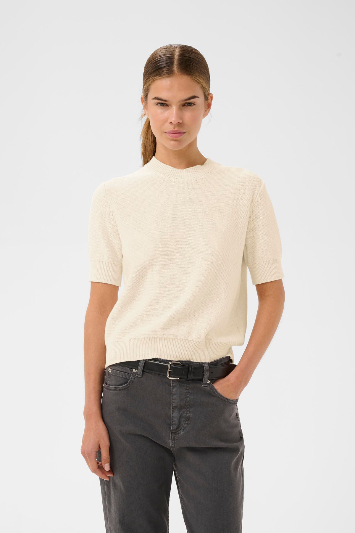 Naasu Pullover - Whisper White