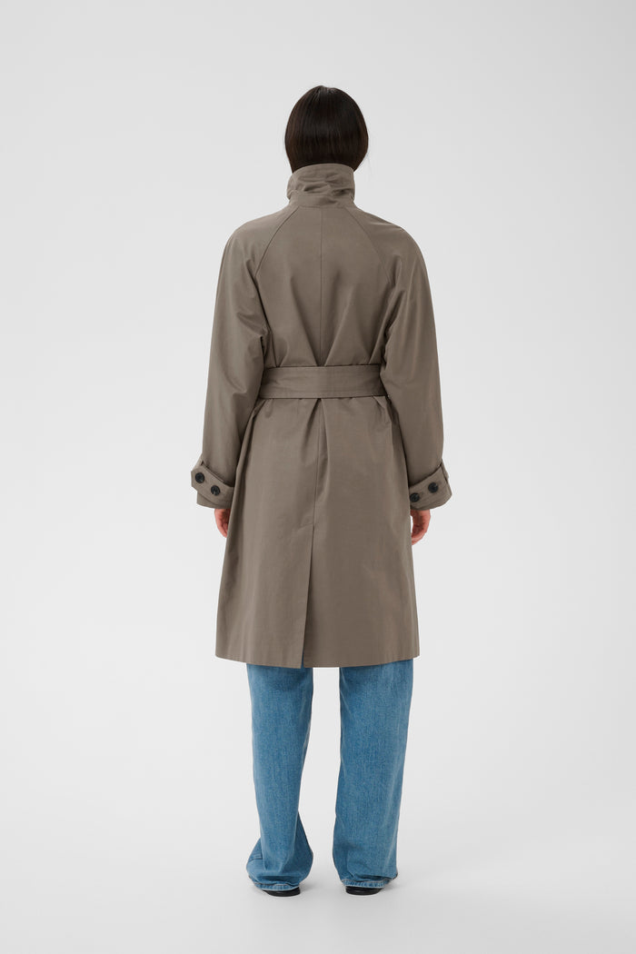 Hinona Trench - Sandy Grey