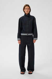 Deirdra Jacket - Dark Blue Denim