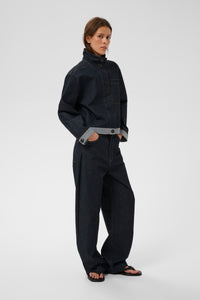 Deirdra Jacket - Dark Blue Denim