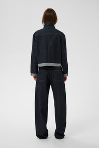 Deirdra Jacket - Dark Blue Denim