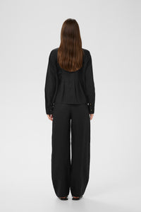 Dilana Pleated Shirt - Black