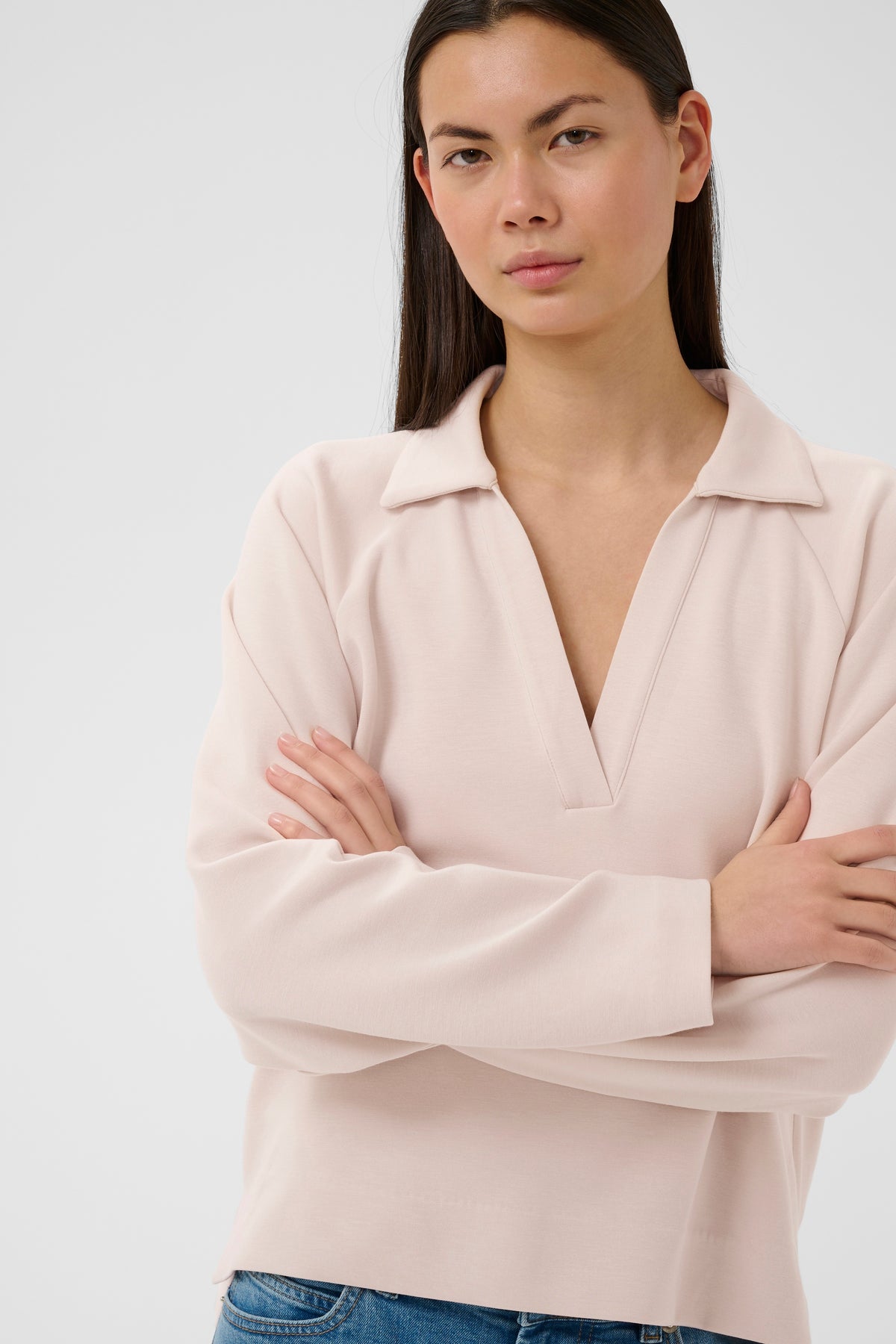 Simi Vincent Polo Blouse - Haza