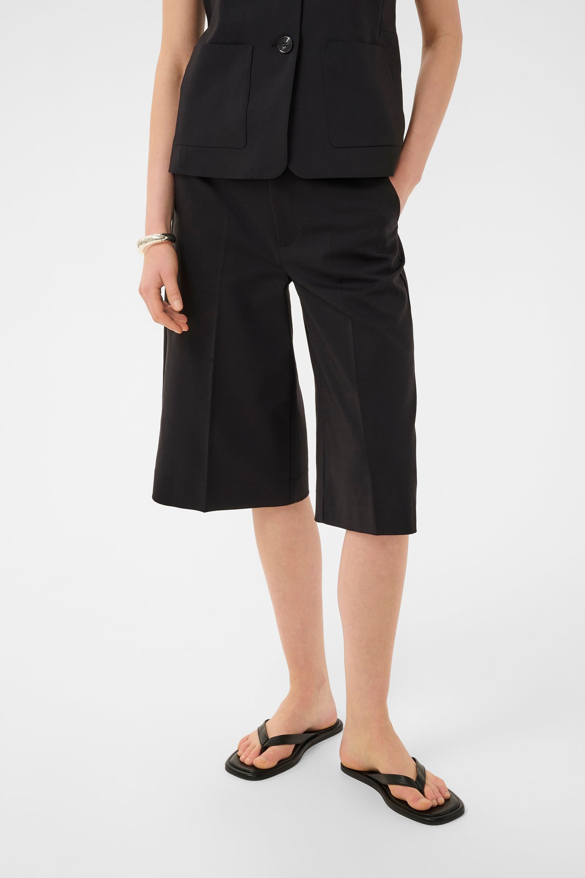 Zella Longline Shorts - Black