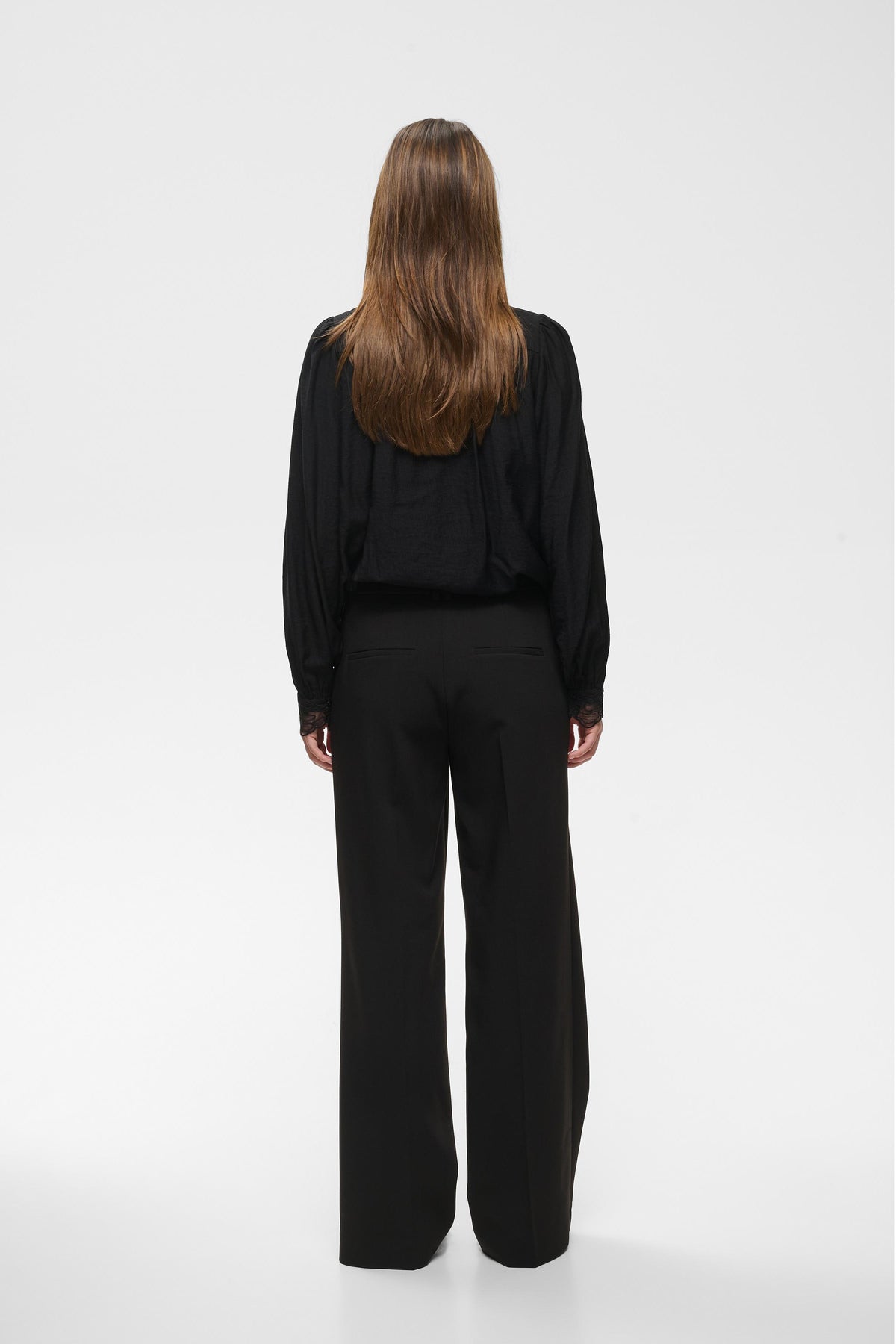 Cassie Straight Pant - Black
