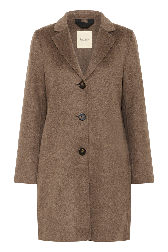 Rosali Jacket - Dark Walnut Melange