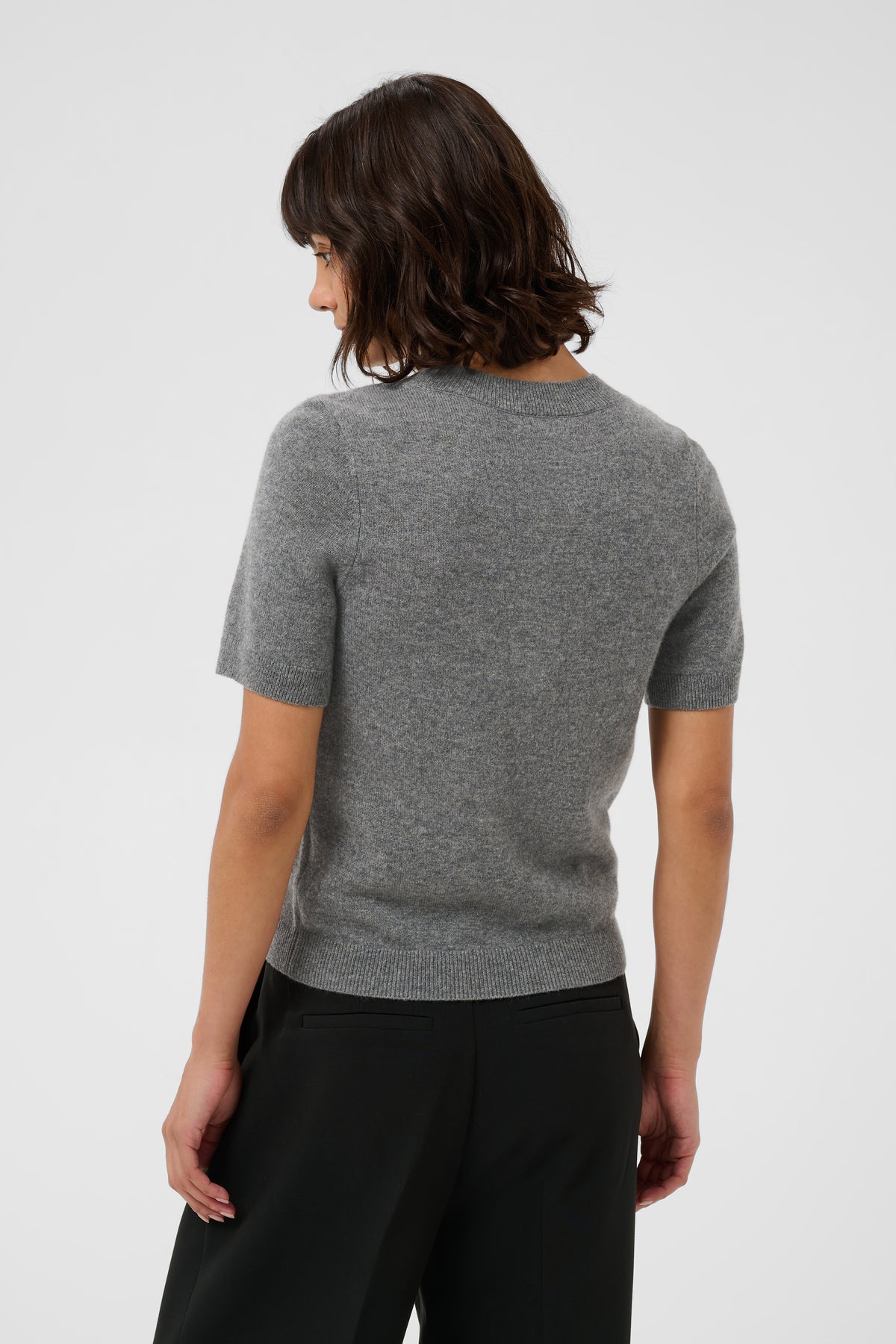 Everlotta Pullover - Medium Grey Melange