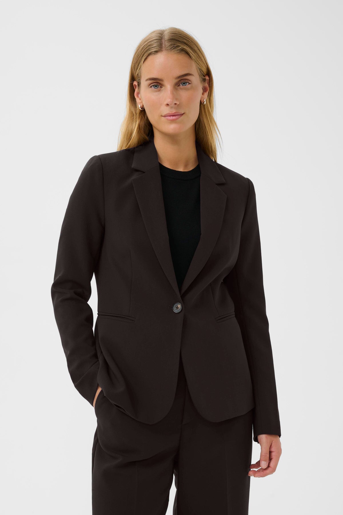 Taylor Blazer - Ganache