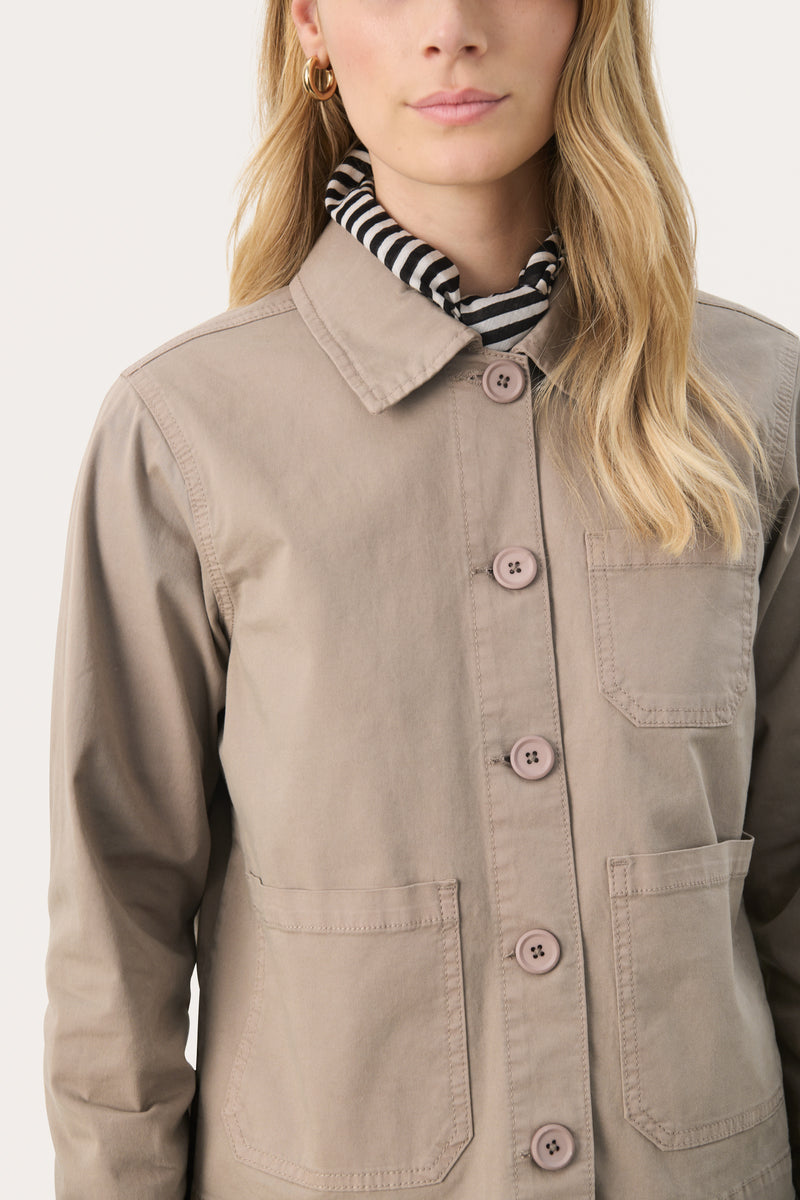 Freda Jacket - Desert Taupe