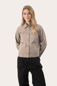 Freda Jacket - Desert Taupe